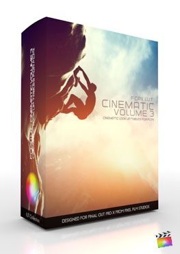 Final Cut pro X Plugin FCPX LUT Cinematic Volume 3 from pixel Film Studios