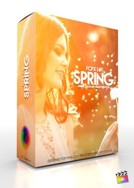 Final Cut Pro X Plugin FCPX LUT Spring from Pixel Film Studios