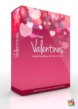 Final Cut Pro X Plugin ProDrop Valentines from Pixel Film Studios