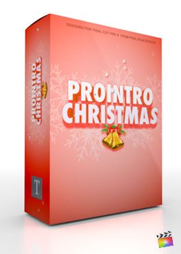 Final Cut Pro X Plugin ProIntro Christmas from Pixel Film Studios