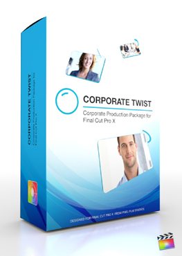 Final Cut Pro X Plugin Production Package Corporate Twist from Pixel Film Studios
