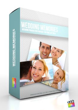 Final Cut Pro X Plugin Production Package Theme Wedding Memories from Pixel Film Studios