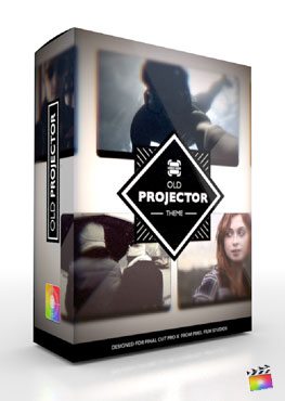 Final Cut Pro X Plugin Production Package Old Projector from Pixel Film Studios