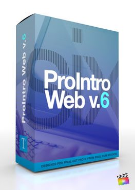 Final Cut Pro X Plugin ProIntro Web Volume 6 from Pixel Film Studios