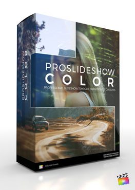 Final Cut Pro X Plugin ProSlideshow Color from Pixel Film Studios