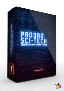 Final Cut Pro X Plugin Pro3rd SciFi Tech from Pixel Film Studios