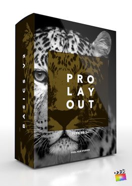 Final Cut Pro X Plugin ProLayout Basics Volume 2 from Pixel Film Studios