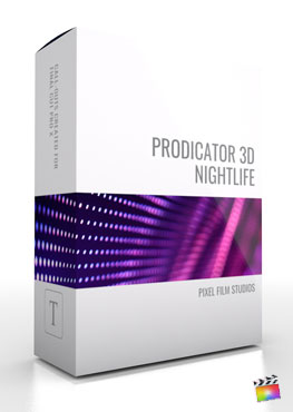 Final Cut Pro X Plugin ProDicator 3D Nightlife from Pixel Film Studios