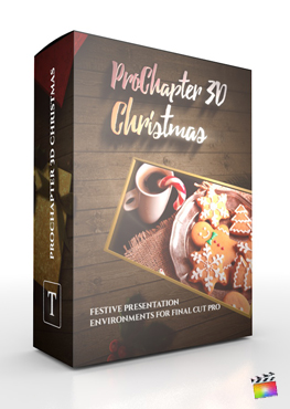 Final Cut Pro X Plugin ProChapter 3D Christmas from Pixel Film Studios
