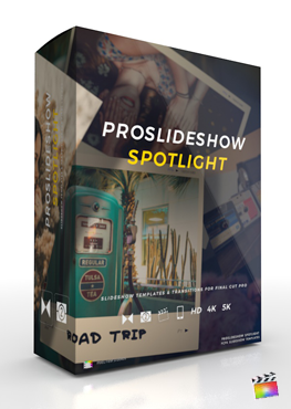 Final Cut Pro X Plugin ProSlideshow Spotlight from Pixel Film Studios